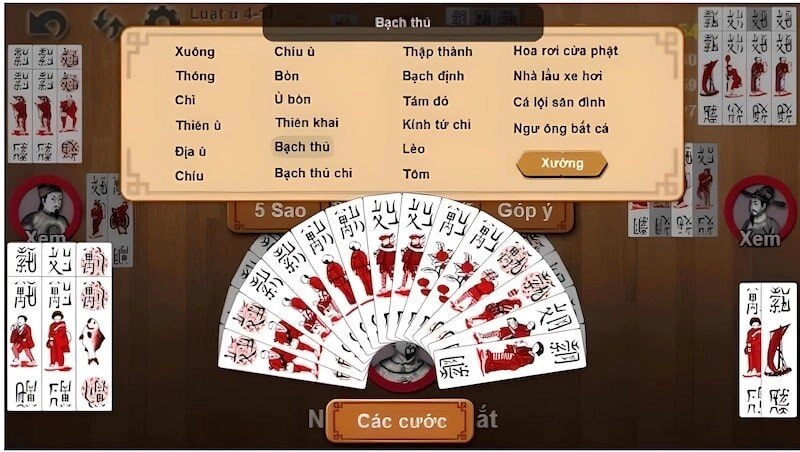 Hướng dẫn cách chơi bài Chắn chi tiết dành cho người mới