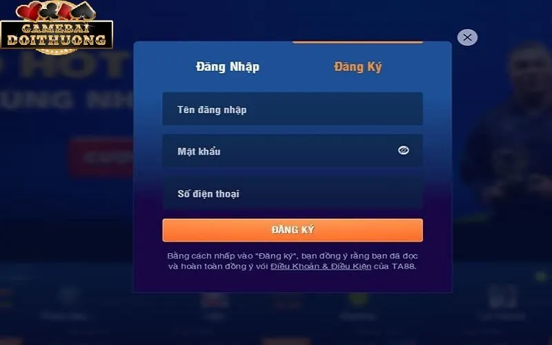 Đăng ký và đăng nhập đơn giản