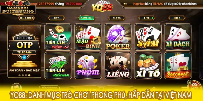 Khám phá kho game đa dạng và phong phú