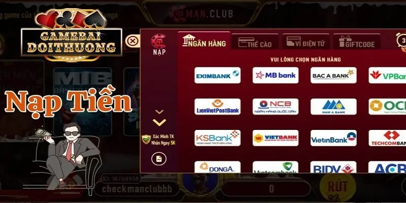 Lưu ý khi nạp tiền qua các hình thức